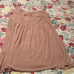 Torrid brand mini dress size 3 in mauve pink